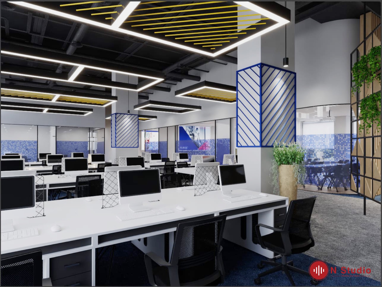 Open-Plan Workstations